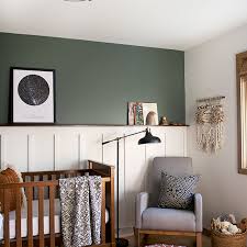 Chocolate brown and sage green can also create a fabulous modern nursery room for baby. The Best Green Nurseries Inspiration