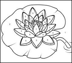 Free printable water lily coloring pages. Flowers Coloring Pages Lilies Drawing Lily Painting Flower Drawing Tutorials