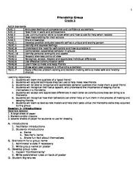 5th Grade Friendship Group School Counselor Lesson Plans School Counselor Lessons How To Plan