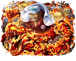 «perro rojo») es el almirante de la flota del cuartel general de la marine. Sakazuki Aka Admiral Akainu By Bodskih On Deviantart