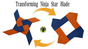 Any square piece of paper will work too. Transforming Ninja Star Blade Shuriken Origami Diy How To Make Tutorial Paper Folds 794 Shuriken Origami Ninja Star Origami Transforming Ninja Star