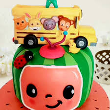 Cocomelon preschool educational videos teach kids about letters, numbers, shapes, colors, animals. Cocomelon With Edible Toppers Cake 16 Portions Chocolate Saudi Arabia Gift Cocomelon With Edible Toppers Cake 16 Portions Chocolate Ferns N Petals