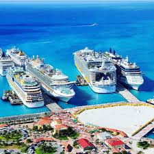 Cruise Ship Follower On Instagram Busy Day In Paradise Who Can Name The Port And The Ships Cruisesh Best Cruise Ships Royal Caribbean Cruise Cruise Travel