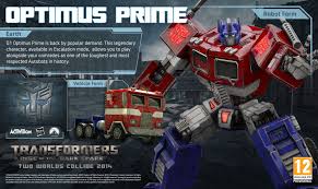 I can get everything but g1 optimus prime and weapons. Transformers Rise Of The Dark Spark Screenshots
