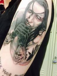 Marilyn Manson fan introduction and tattoo showcase