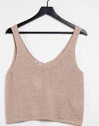 Check out our great range of knit tanks including cropped, relaxed fit and slim online at glassons! Cotton On Knitted Singlet Top In Beige Asos