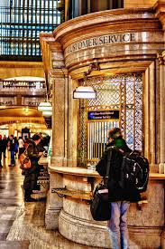Ticket Booth At Grand Central Station New York City New York Grand Central Station New York City Grand Central Terminal