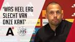 Heitinga discusses Ajax's difficult victory - YouTube