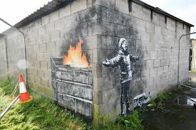 The upper price range can be as high as £862.5. Art Industry News Banksy S Wales Garage Mural Could Become The Centerpiece Of A New Museum Other Stories