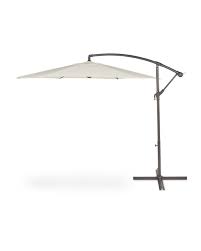With a 4 seasons outdoor cantilever parasol you can escape the heat, whether the sun is high in the air or quite low. Gardenline Cream Cantilever Parasol Aldi Uk