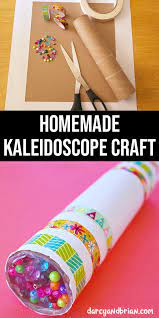 Fun Diy Kaleidoscope Kids Craft Tutorial Pictures Fun Projects For Kids Diy Kaleidoscope Craft Activities For Kids