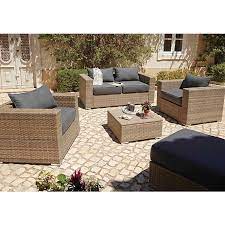 Regatta garden furniture are one of the uk's largest retailers of rattan and cast aluminium garden furniture. Borneo Light Brown 5 Piece Garden Sofa Set Outdoor Garden George At Asda