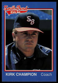 1989 Grand Slam Kirk Champion South Bend White Sox