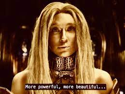 Elizabeth debicki's ayesha — the high priestess of the golden, perfectionist sovereign race — plots to defeat adam eventually joins the guardians of the galaxy and spends much of his time staving off a perfect woman created by those same scientists on earth who takes many names, including ayesha. High Priestess Ayesha Describing Her Unborn Son Adam Warlock In Guardians Of The Galaxy 2 Hubsch