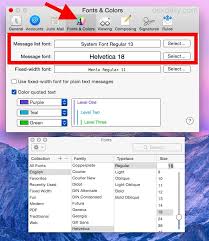 Modern browsers adequately resize text regardless of how the size has been defined. How To Change The Mail Font Size In Mac Os X Osxdaily
