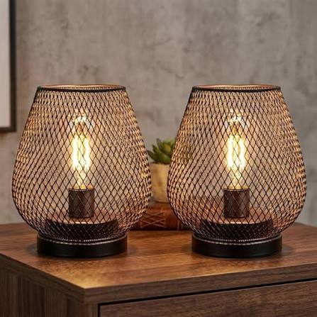 Wayfair Cordless LED Accent Table Lamp 2-Pack