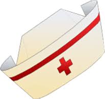 Nurse Cap Nursing Cap Nurse Hat Silhouette Drawing