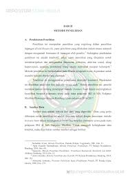 32 Bab Iii Metode Penelitian A Pendekatan Penelitian