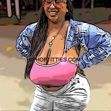 HUGE NATURAL BBW TITS (PINK SPORTS BRA) - BOOBYTOONS | OpenSea
