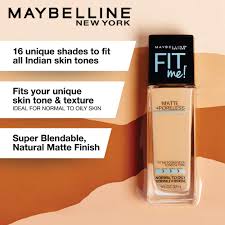 Maybelline New York Fit Me Matte Poreless Liquid Foundation Makeup Spicy Brown 1 Fl