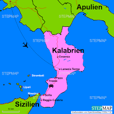 Die nachbargemeinden sind bagnara calabra, fiumara, roccaforte del greco, san roberto, sant'eufemia d'aspromonte, santo stefano in aspromonte, sinopoli und villa san giovanni. Stepmap Italien Kalabrien Landkarte Fur Italien