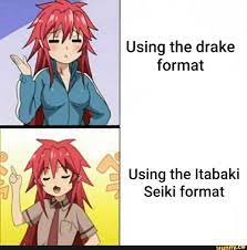Using the drake format 