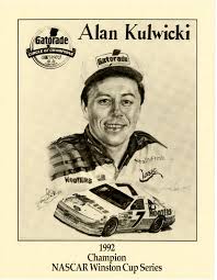 Kulwicki arrived at nascar, the highest and most expensive level of stock car racing in the united states, with no sponsor, a limited budget and only a racecar and a borrowed pickup truck.3 despite starting with meager equipment ^ alan kulwicki rounds out 2019 nascar hall of fame class. Underbird Rising The Racing Career Of Alan Kulwicki Memorabilia Atkins Library Exhibits