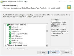 Codecs are computer programs that encode or decode videos, and different codecs work with various video formats. Download Media Player Codec Pack Plus 4 5 7