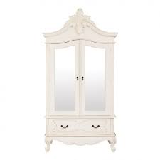 White armoires are right at home in modern nurseries or children's rooms. Rococo Wardrobe French Furniture French Style Bedroom Furniture From Newtons Furni French Style Bedroom Furniture French Style Bedroom Antique White Furniture