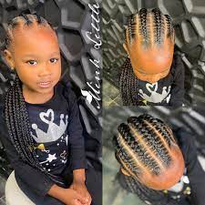 Mink Little On Instagram Straight Backs Products That Were Used To Achieve This Look Mink Littl Baby Girl Hairstyles Kid Braid Styles Baby Girl Hair