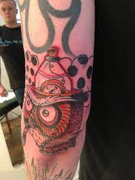 Mad Owl Tat Still Swollen Skull Tattoo Owl Tat Tattoos