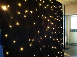 China Warn Led Lights Curtain Black Velvet Drape Led Star Curtain China Led Star Curtain Led