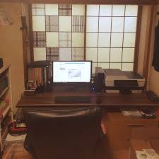 pcデスクのインテリア実例 5ページ目 roomclip ルームクリップ my desk 和室 diy 出窓 pcデスクに関連する部屋の 和室 diy インテリア 狭い インテリア 実例