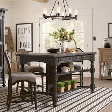 Raised Table With Shelves Dining Table In Kitchen High Top Table Kitchen Counter Height Table