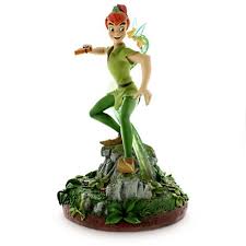 Disney Peter Pan And Tinker Bell Figure Disney Store Peter Pan Disney Disney Figures Disney Statues