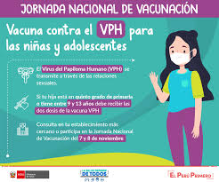 An external panel advising the fda met on feb. Ministerio De Salud Del Peru El Minsa Vacuna Gratuitamente A Ninas Y Adolescentes Contra El Vph Para Prevenir El Cancer De Cuello Uterino Este 7 Y 8 De Noviembre Acude Al