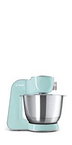 Llega un cambio de era a tu batidor: Bosch Creationline Mum58k20 Robot De Cocina 1000 W Recipiente De 3 9 Litros Color Rosa Y Plateado 223 58 Amazon Es Hogar