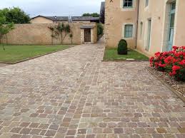 Paves Kandla Brun Gres D Inde Paves Allees Et Entrees Garage Paves Exterieur Amenagement Jardin Terrasse Pave