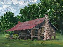Air conditioning is the process of removing heat and controlling the humidity of air in an enclosed space to achieve a more comfortable interior environment by use of powered 'air conditioners' or a variety of other methods including passive cooling and ventilative cooling. Dogtrot House In Louisiana Painting By Lenora De Lude