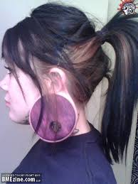 crazy piercings hubpages stretched ears body piercings facial piercings