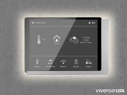 Pin By Viveroousa On Viveroo Installation Images Smart Home Design Curtain Designs For Bedroom Smart Home