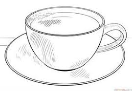Comment Dessiner Tasse De Cafe Etape Par Etape Tutoriels De Dessin Tea Cup Drawing Drawing Cup Drawing Tutorial