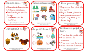 Situarse En El Tiempo Es Un Aspecto Que Conlleva Bastantes Dificultades Para Nuestrxs Alumnxs Porque Es Una Nocion Muy Abstra Orientacion Verbos En Espanol Abc