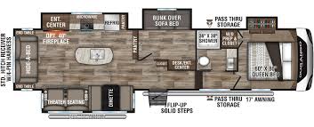 Front living bunkhouse fifth wheel. Durango Half Ton Lightweight Luxury Fifth Wheels Kz Rv