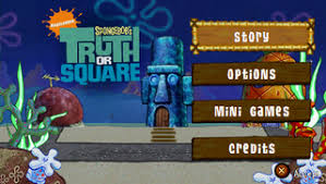 Spongebob's truth or square at playthq. Spongebob S Truth Or Square Playstation Portable The Cutting Room Floor