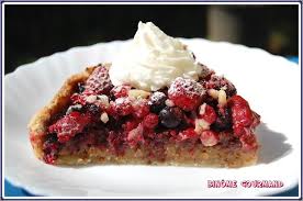 Tarte Aux Fruits Rouges Et A La Creme De Noisette Tarte Aux Fruits Tarte Fruits Rouges Creme De Noisette