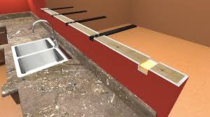 Hidden island support bracket lets you install extended granite or countertop overhang. Hidden Countertop Supports And Brackets Standard Plus For Granite Marble Quartz And Other Solid Surface Materials