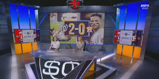 Transmisión en vivo transmisión en vivo de medios en vivo, botón comenzar ahora, texto, rectángulo, marca png. Sportscenter Espn Iniciamos Buenosdiassc Cristina Alexander Vanessa Huppenkothen En Vivo Espn Espn Deportes Facebook