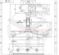 GB 60kg, P/R 60 China/Russia Standard Rail  R/12/15/18/22/24/30/38/43/50/60/75kg Steel Rail