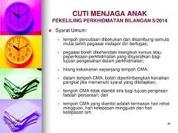 Satu surat pekeliling akan dikeluarkan jabatan perkhidmatan awam (jpa) untuk menerangkan secara terperinci mengenai pengumuman penambahbaikan kemudahan cuti. Bhg Pengurusan Sumber Manusia Kementerian Pendidikan Malaysia Ppt Download